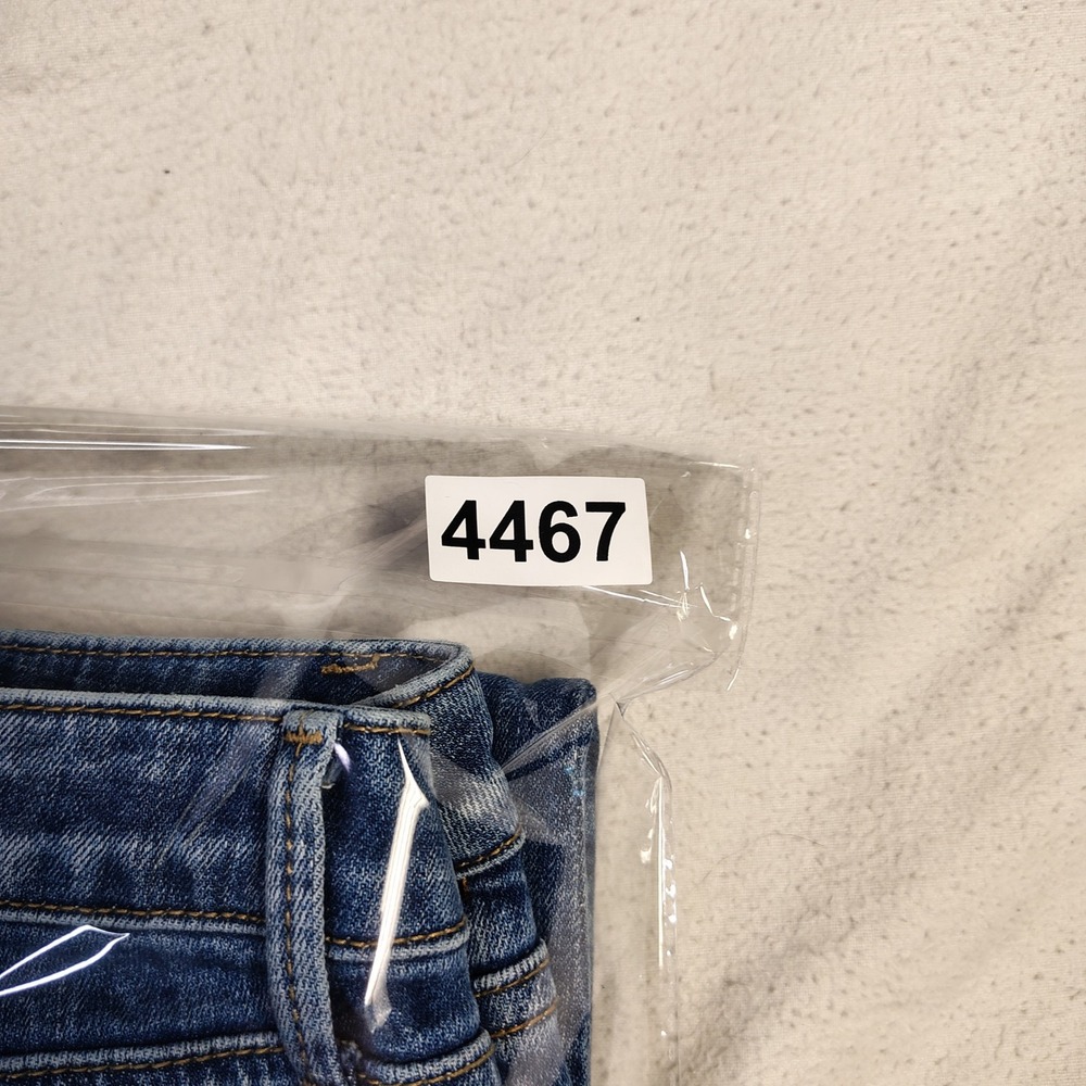 Driftwood Women Jackie Jeans 30x28 Blue Stretch Floral Embroidered Straight - Picture 14 of 14